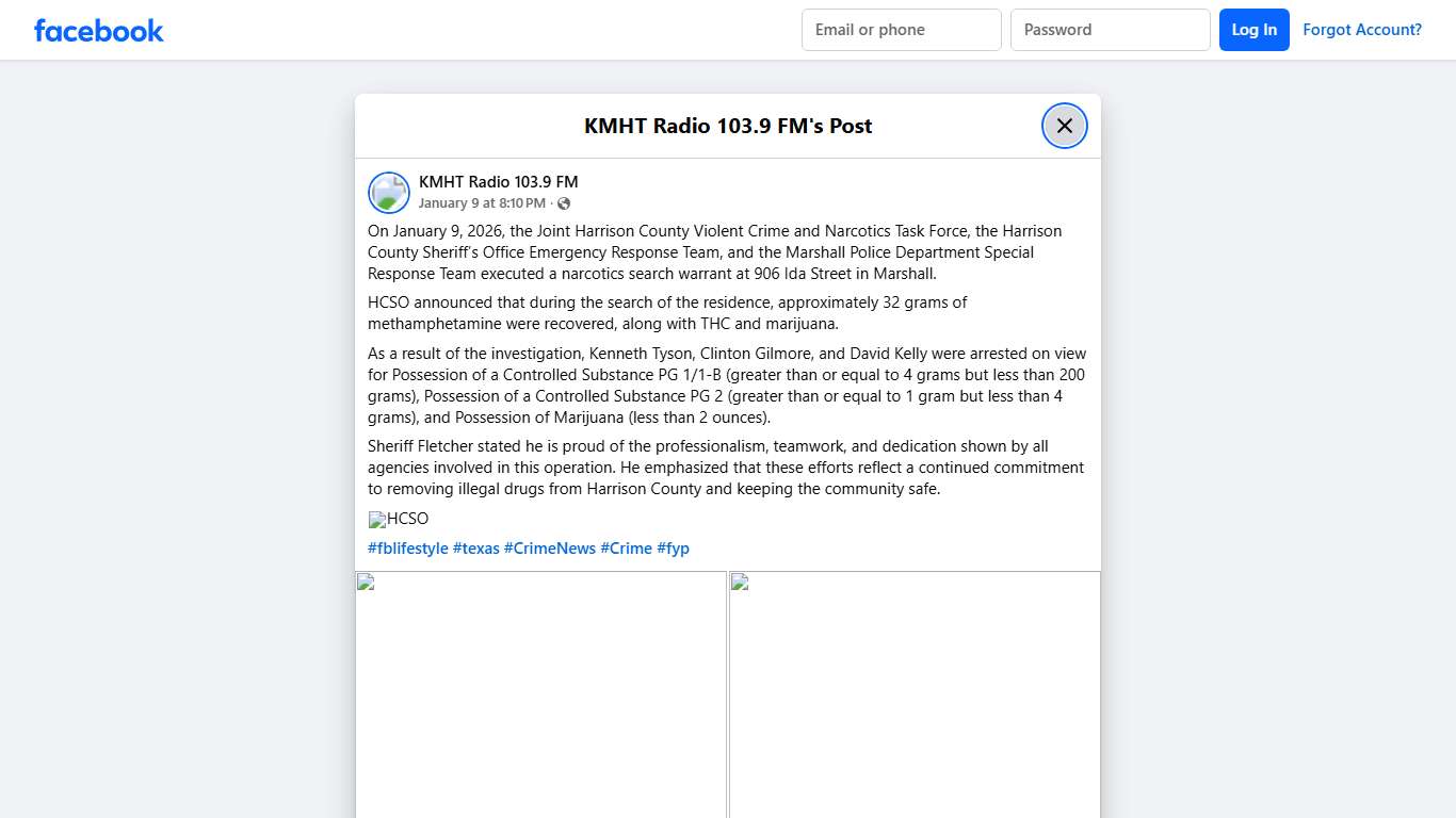 On January 9, 2026, the Joint... - KMHT Radio 103.9 FM | Facebook